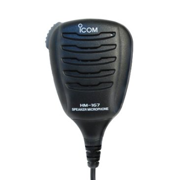 Micrófono-bocina sumergible (Grado IPX7) ICOM HM-167, para IC-GM1600, IC-M73.