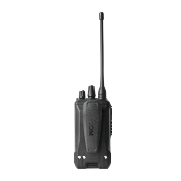 Radio portátil ICOM IC-F4003/18, UHF 400-470 MHz, analógico, 4 W de potencia de RF, 16 canales. Incluye batería, cargador, antena, tapa de accesorios y clip.