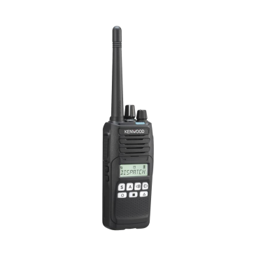 Radio Portátil KENWOOD NX-1200-AK2, VHF 136-174 MHz, Analógico, 5 Watts, 260 canales, 9 teclas, GPS, MIL-STD-810. Incluye antena, batería, cargador y clip.