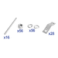 Kit para montaje lateral en Torre HUSTLER SMK-450HX, antenas UHF Serie HX Hustler.