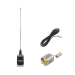 kit de antena móvil HUSTLER KIT-LMG150, en VHF 148-174 MHZ, incluye LMG150 + CHMB + RFU505.